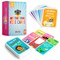 merka Set of 50 Affirmation Cards for Kids, Lunch Notes, Lunchbox Notes for Kids, Flash Cards with Daily Motivational Quotes to Create Positivity
